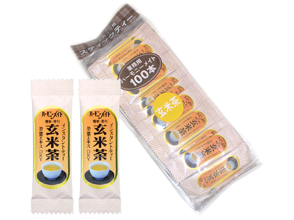 ハーモニーメイト 玄米茶 100本