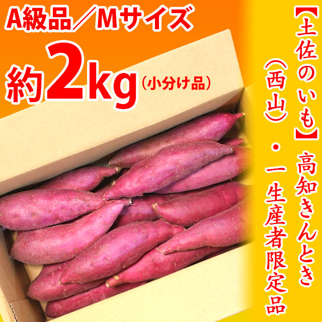 高知きんとき(西山金時)いも・Mサイズ・約2kg