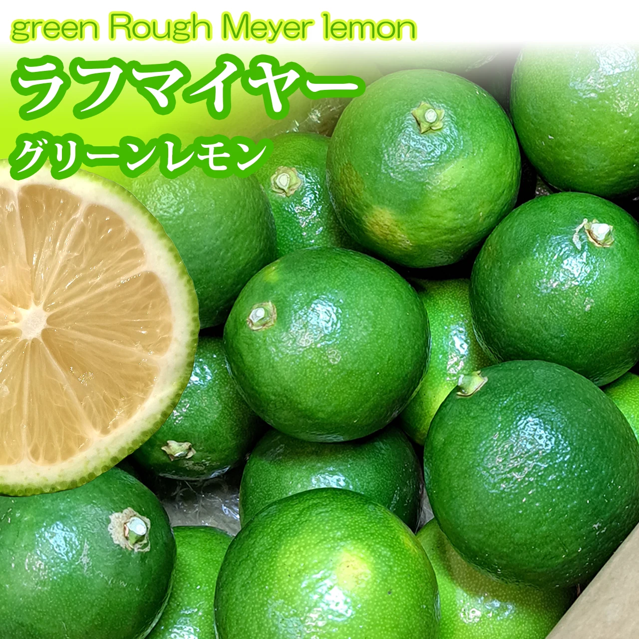 ラフマイヤー グリーンレモン（高知産）