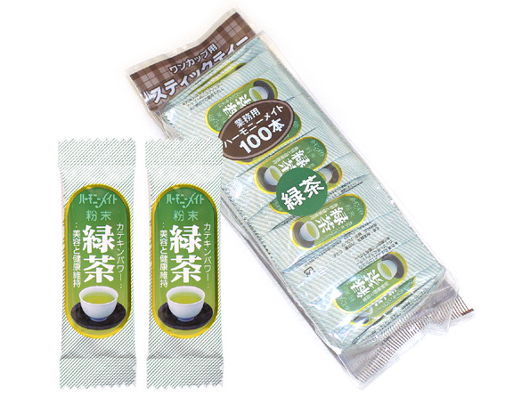 ハーモニーメイト 粉末緑茶 100本